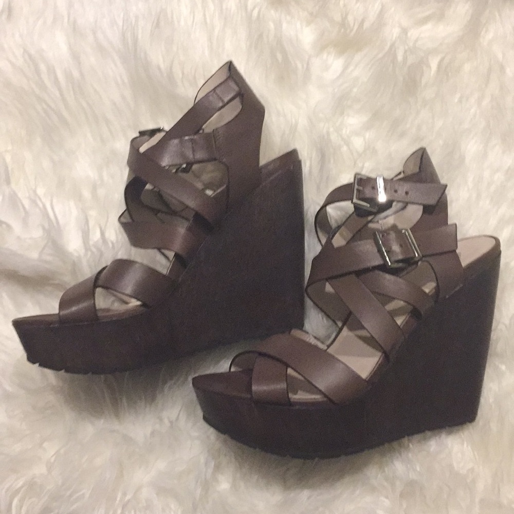 Kenneth Cole Corbin Platform Wedge Sandal